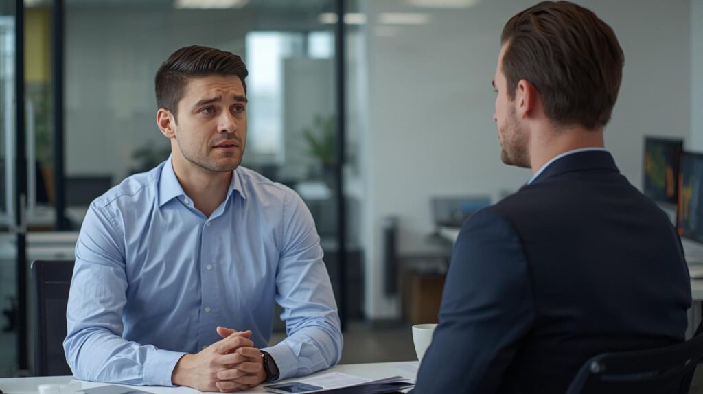 Überstunden Gespräch