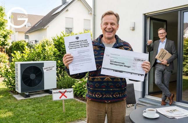Durchsetzung Ihrer Rechte rund um Wärmepumpe