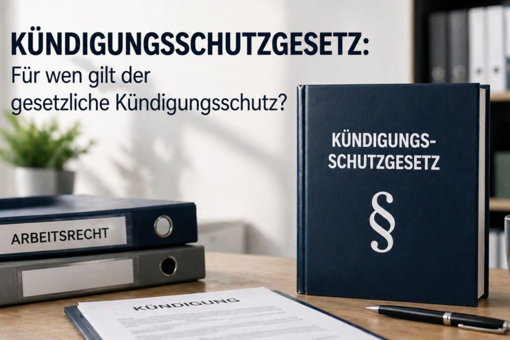 Kündigungsschutzgesetz Wann gilt der Kündigungsschutz