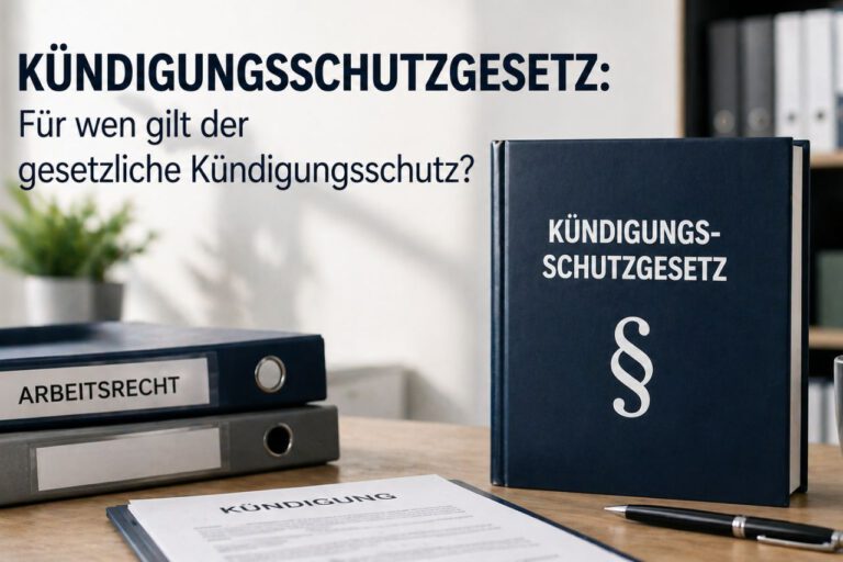Kündigungsschutzgesetz Wann gilt der Kündigungsschutz