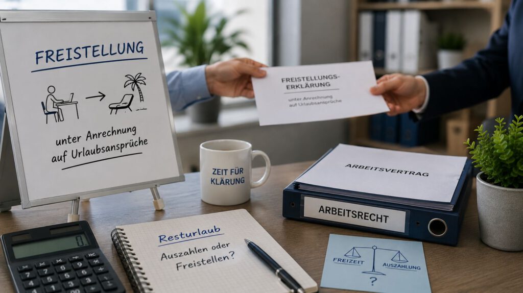 Freistellung oder Resturlaub