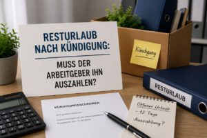 Resturlaub nach Kündigung