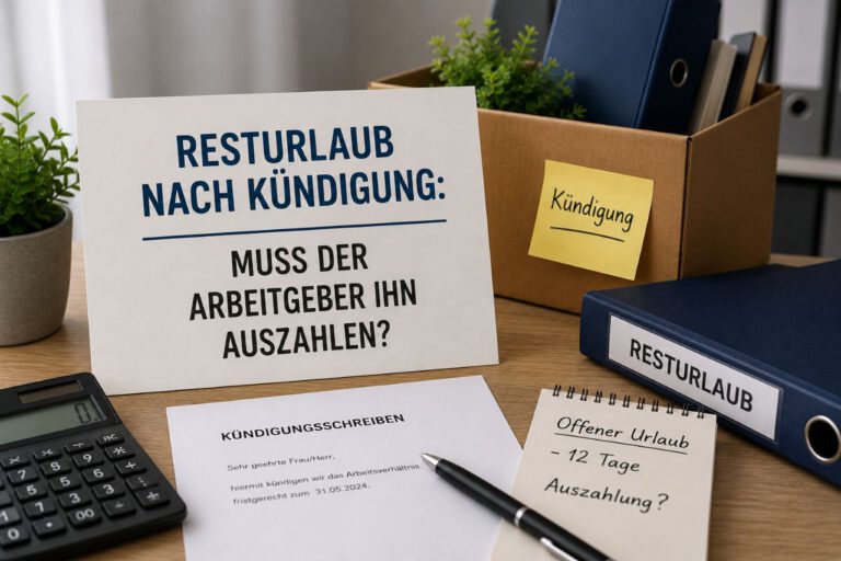 Resturlaub nach Kündigung
