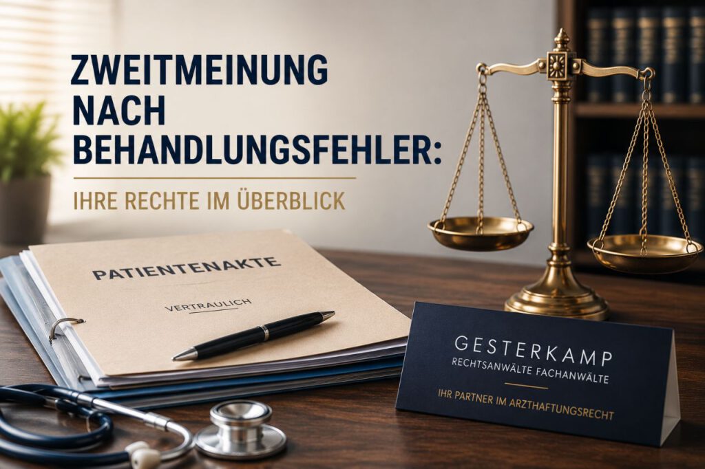 Zweitmeinung nach Behandlungsfehler