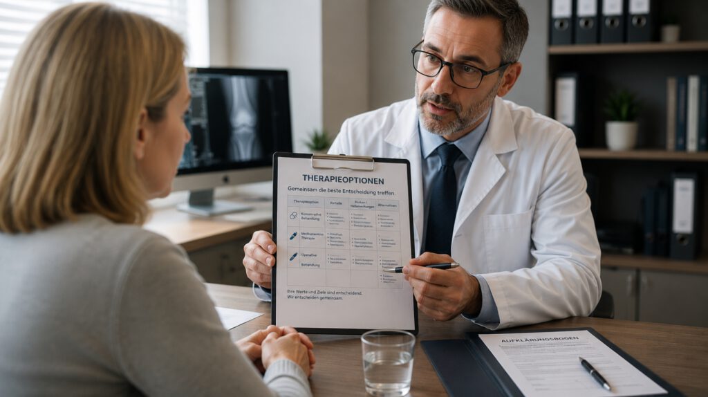 Therapieentscheidung - erklären und rechtlich prüfen