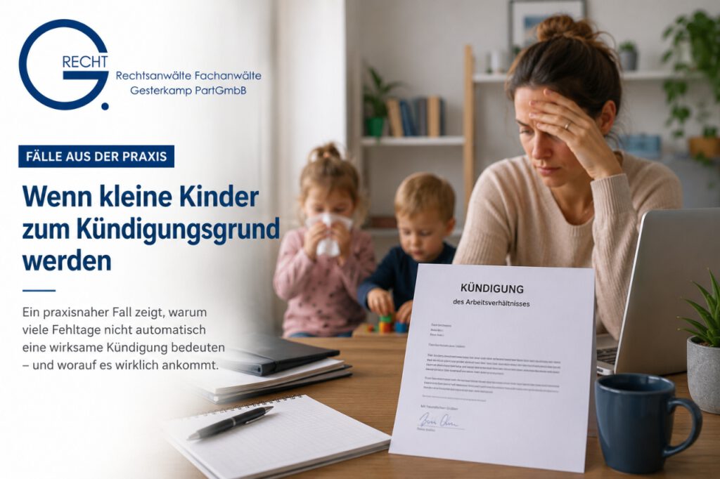 Wenn Kinder zum Kündigungsgrund werden