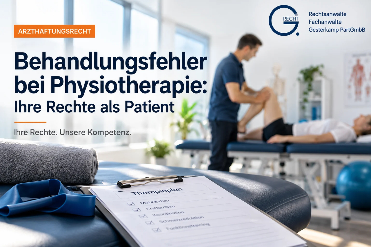 Behandlungsfehler bei der Physiotherapie: Wann Therapeuten für gesundheitliche Schäden haften